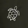 Swim Trunks with Embroidered Turtles