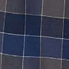Full Length Pants in Blue and Gray Check Print Cloth