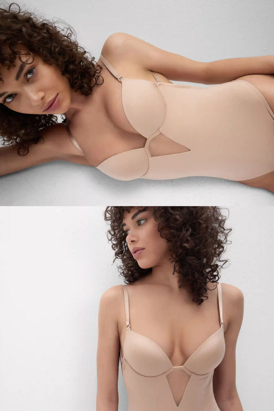 Sexy Back Bodysuit in Ultralight Microfiber
