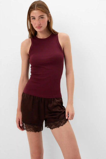 Ribbed Tank Top in Superior Cotton