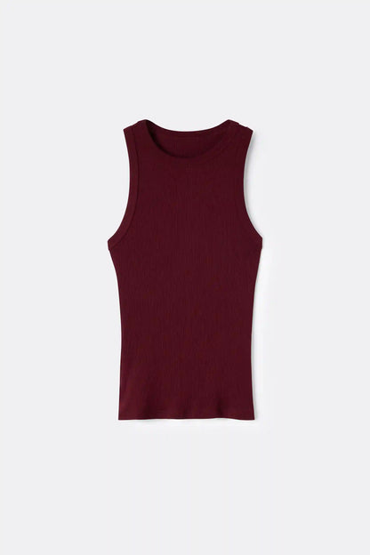 Ribbed Tank Top in Superior Cotton