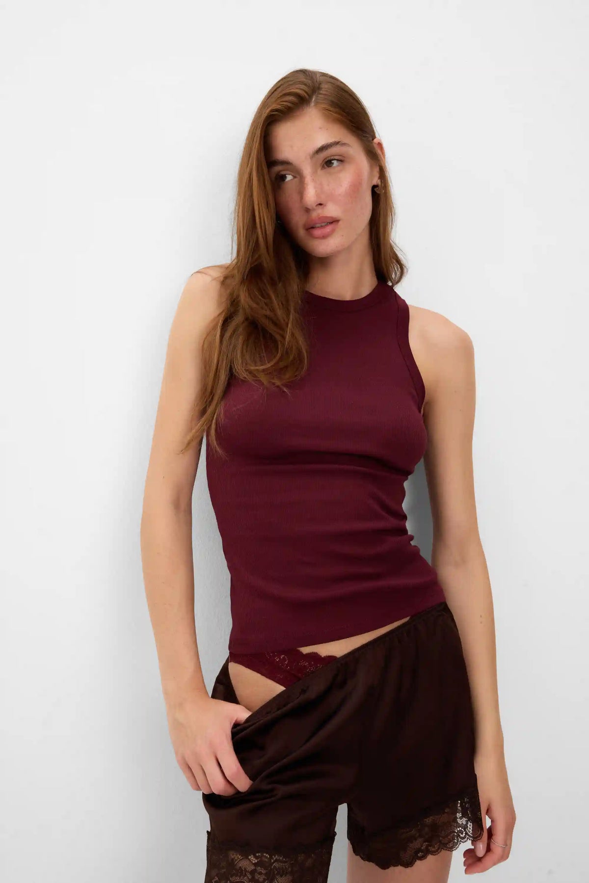 Ribbed Tank Top in Superior Cotton