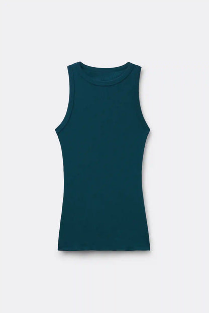 Ribbed Tank Top in Superior Cotton