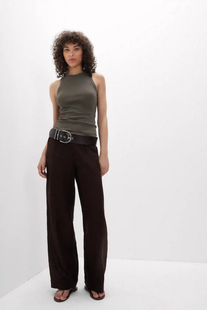 Ribbed Tank Top in Superior Cotton