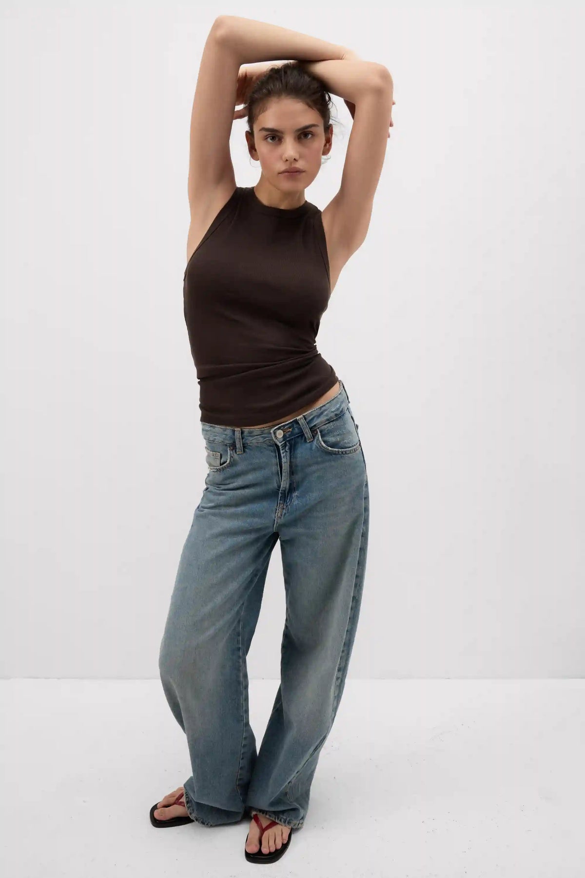 Ribbed Tank Top in Superior Cotton