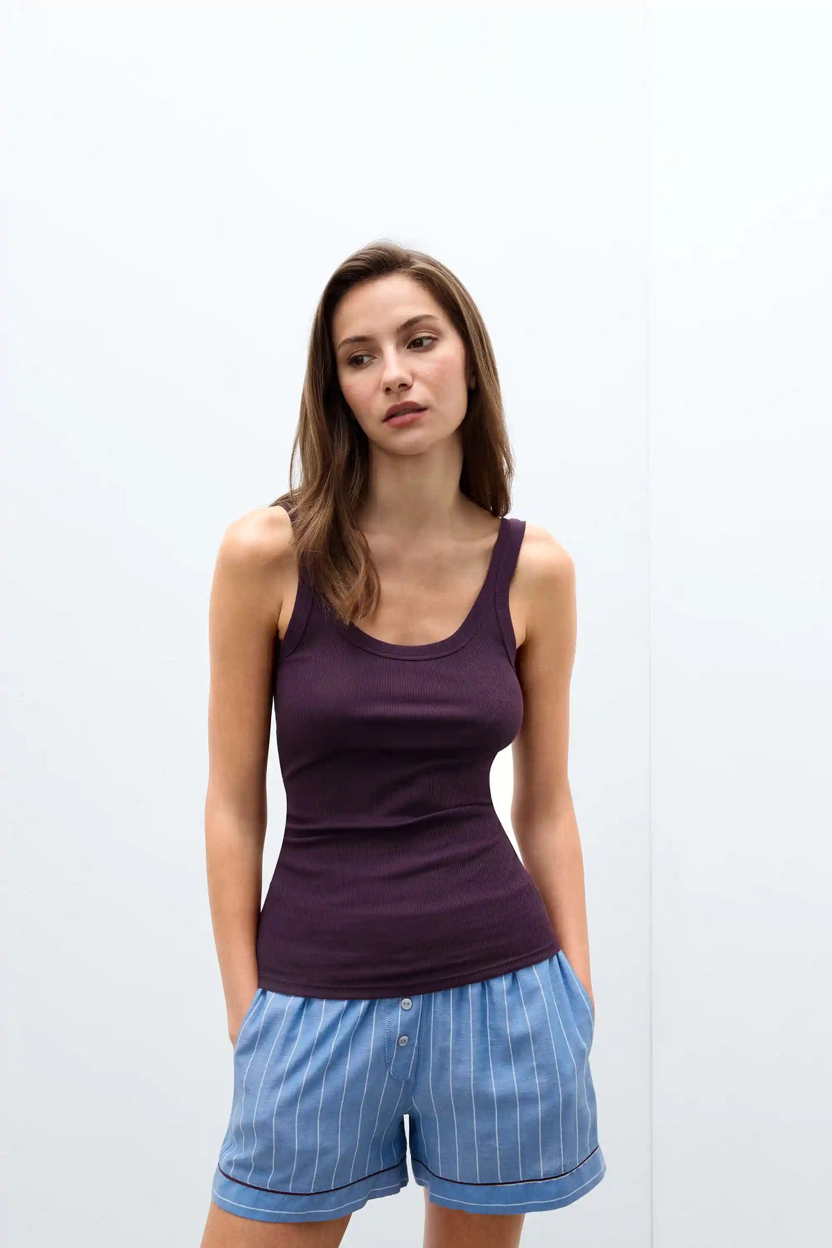 Superior Cotton Racer Back Tank Top