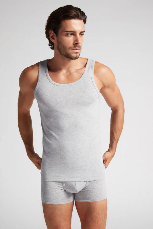 Stretch Superior Cotton Tank Top