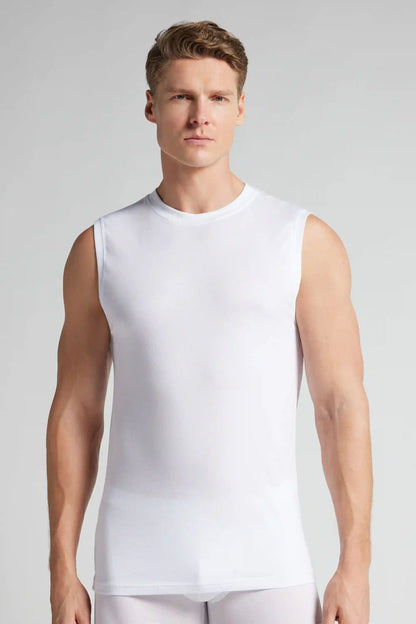 100% Extrafine Superior Cotton Wide Strap Tank Top