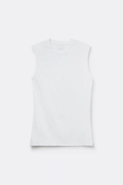 100% Extrafine Superior Cotton Wide Strap Tank Top