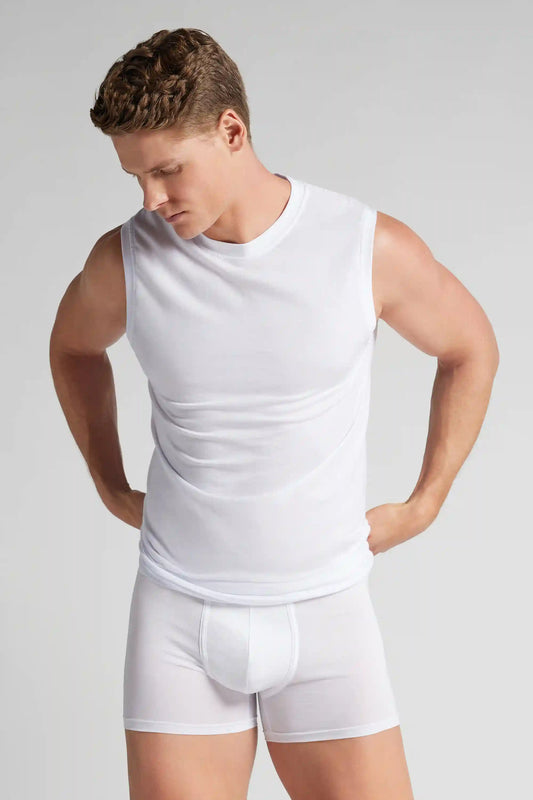 100% Extrafine Superior Cotton Wide Strap Tank Top