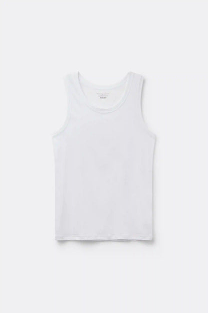 Mercerized Superlight Cotton Vest Top filo Premium