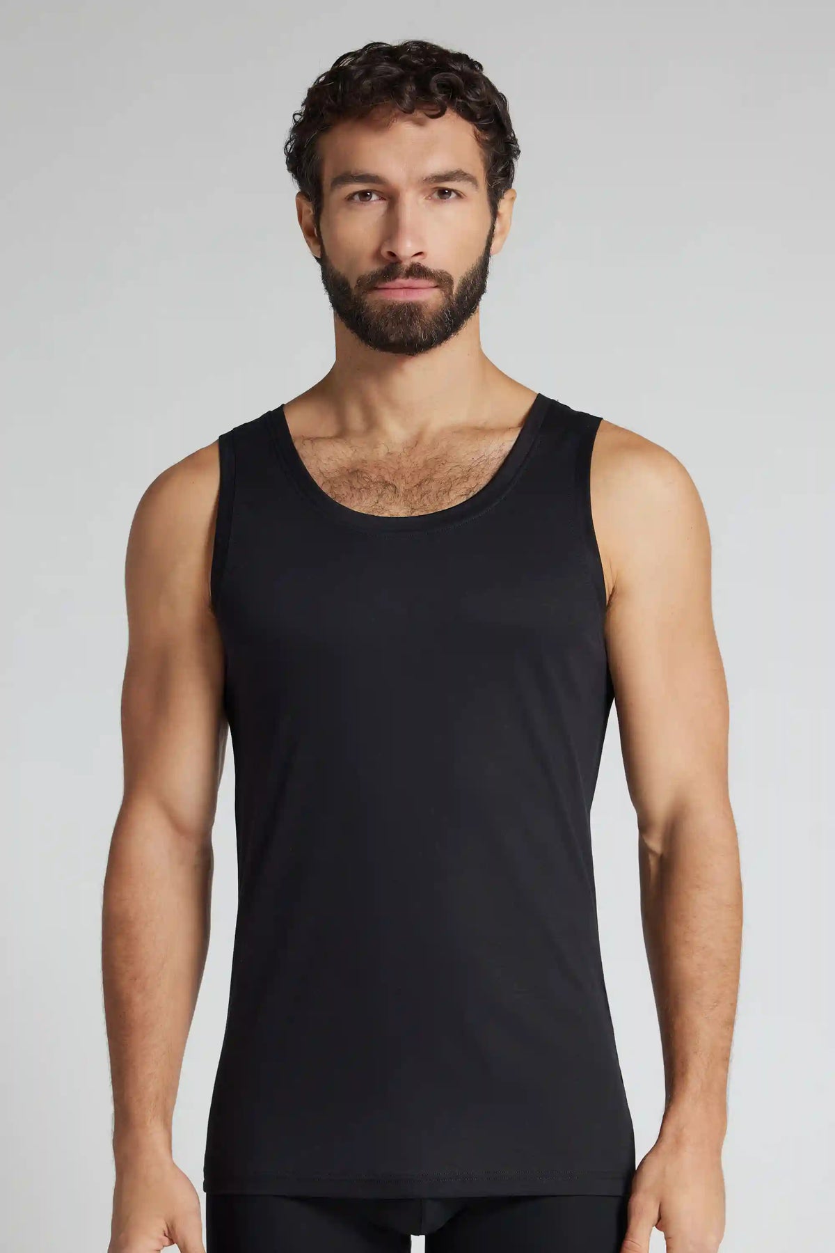 Mercerized Superlight Cotton Vest Top filo Premium