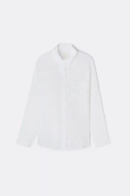 The Pure Linen Shirt in Linen Fabric