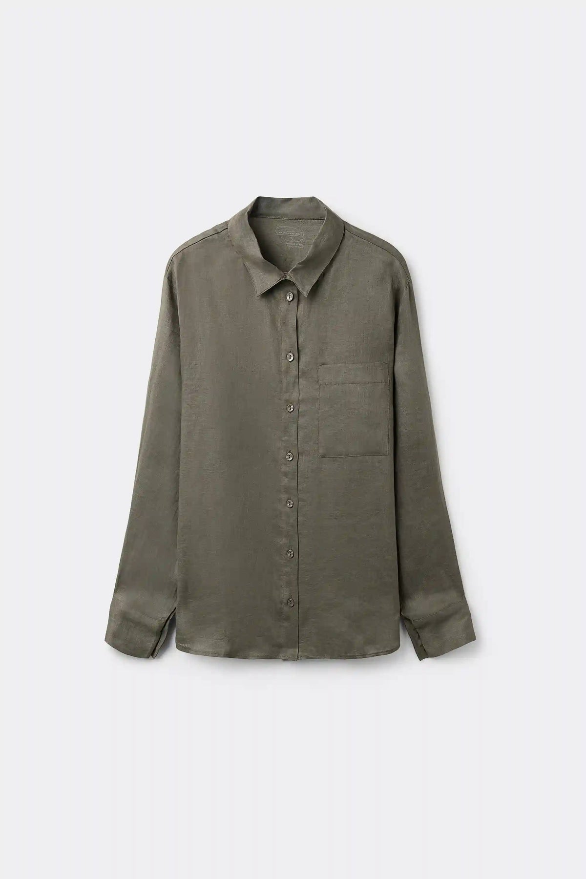 The Pure Linen Shirt in Linen Fabric