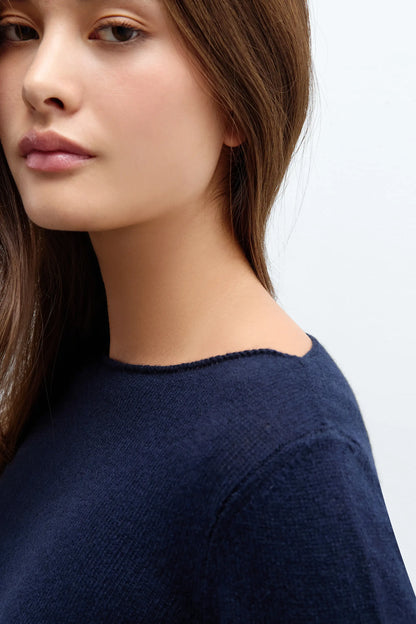 100% Cashmere Long Sleeve Top