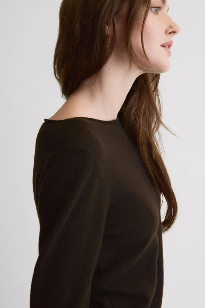 100% Cashmere Long Sleeve Top
