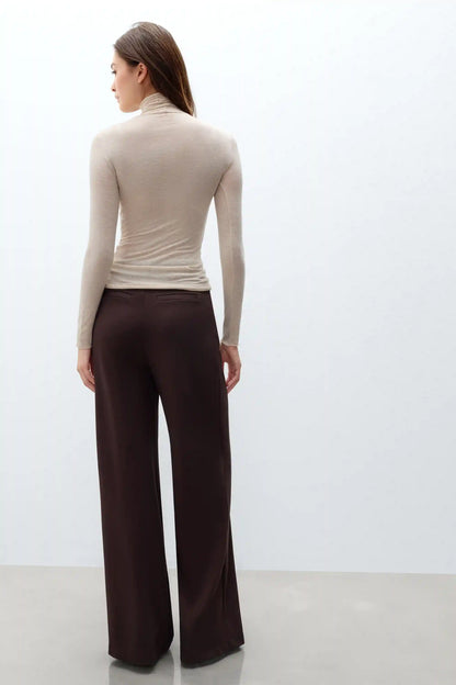Modal Cashmere Ultralight High-Neck Top