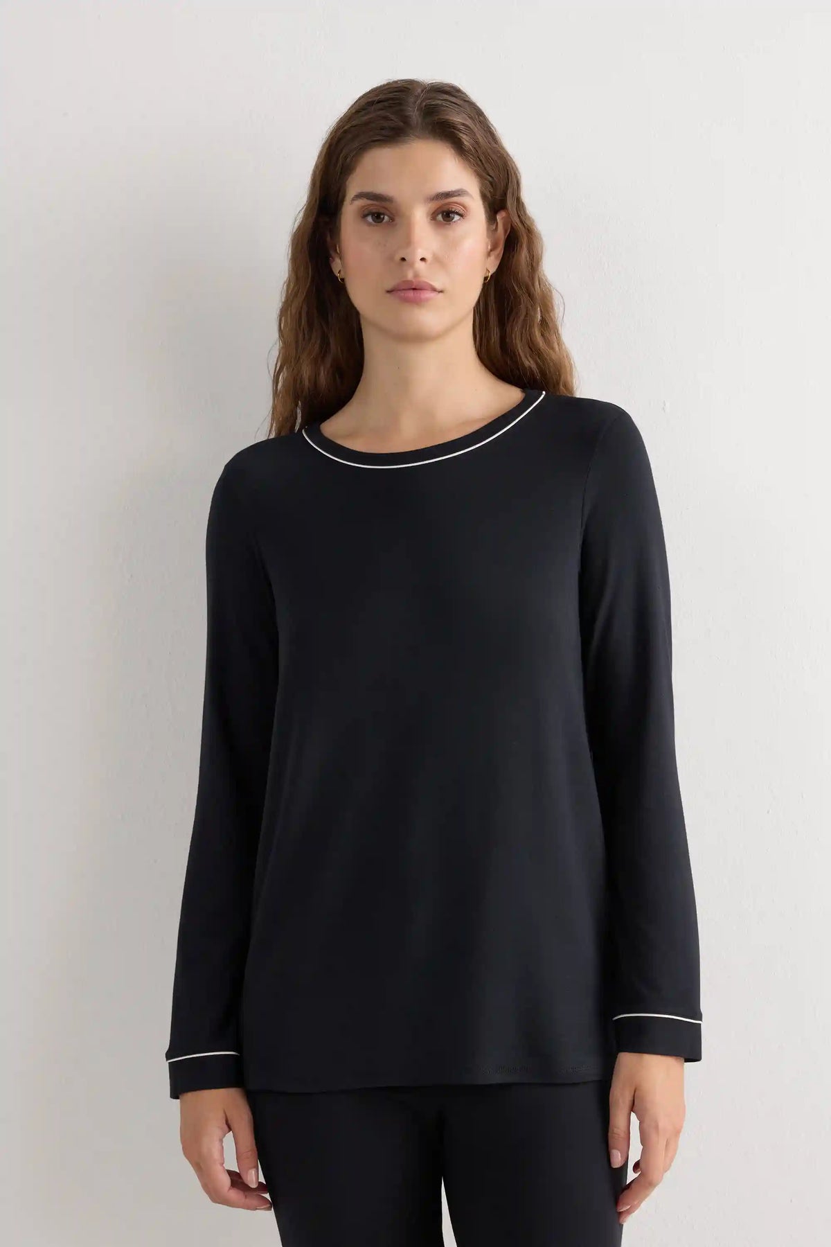 Long Sleeve Modal Top