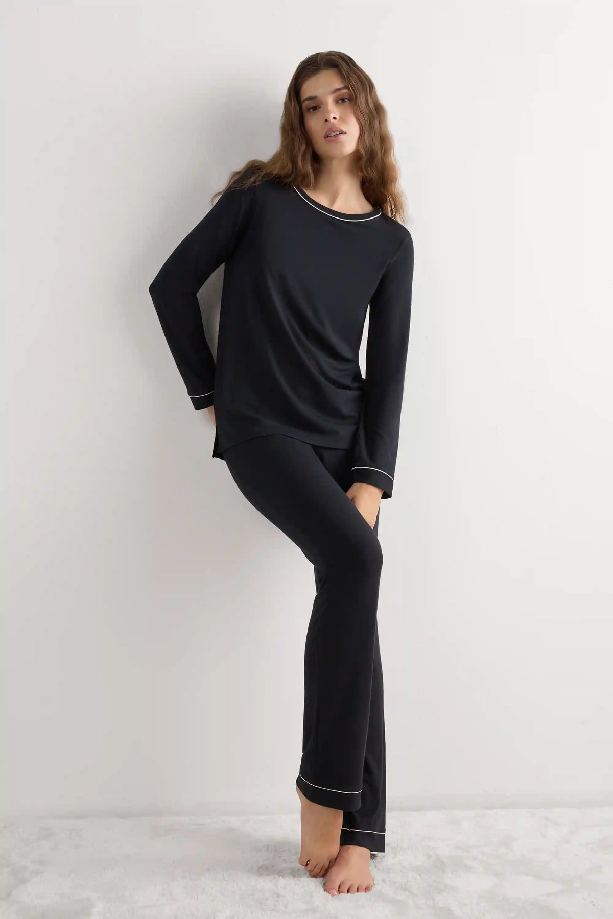 Long Sleeve Modal Top