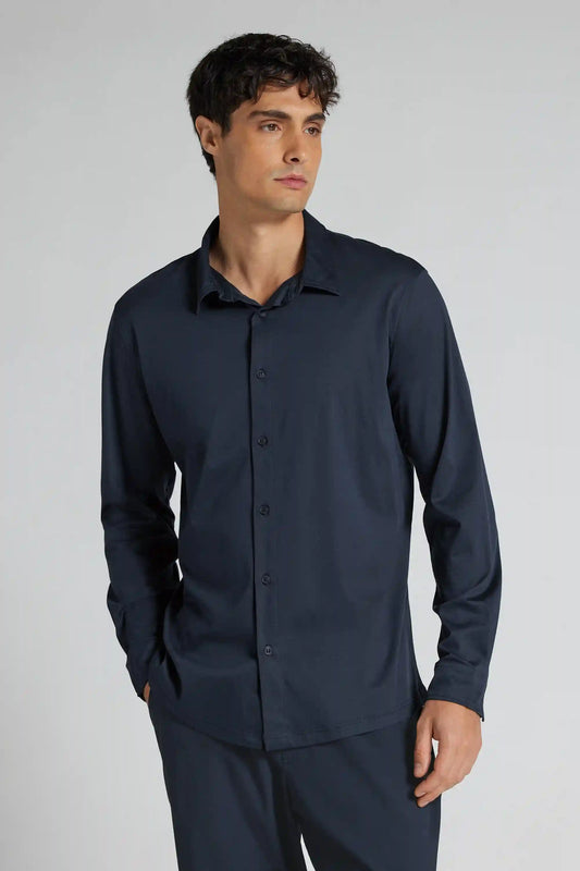 Superlight Mercerized Cotton Long Sleeve Shirt Filo Premium