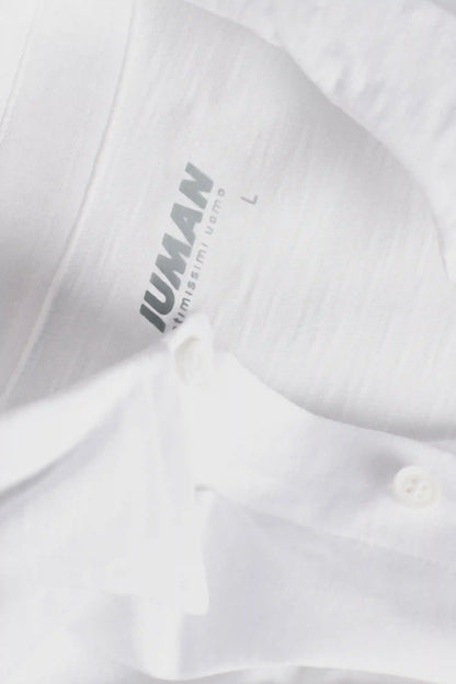 Slub Cotton Long Sleeve Shirt