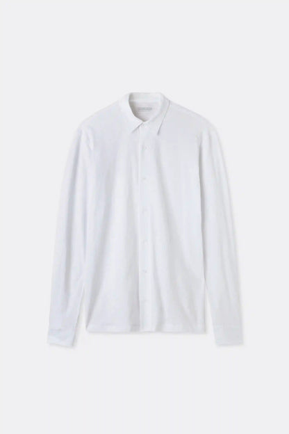 Slub Cotton Long Sleeve Shirt