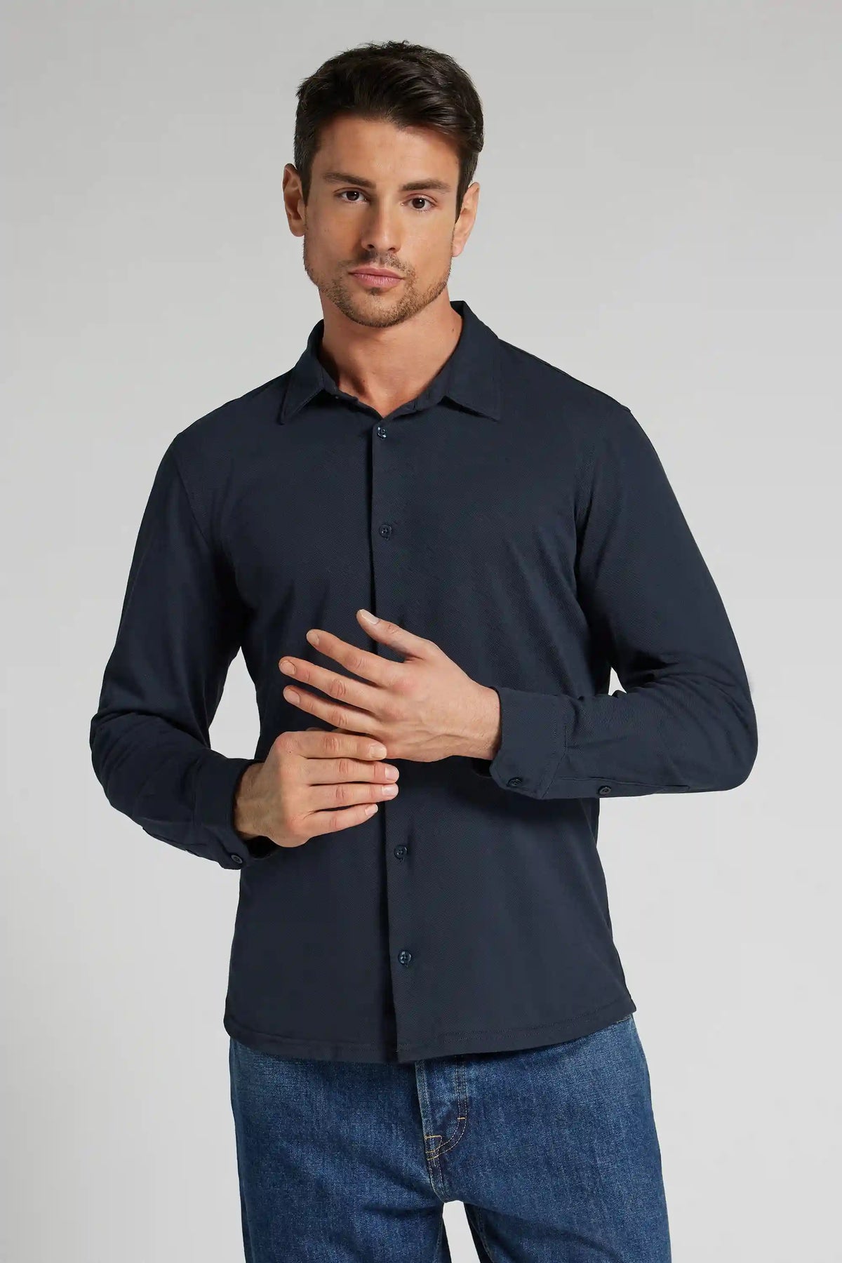 Cotton Pique Shirt