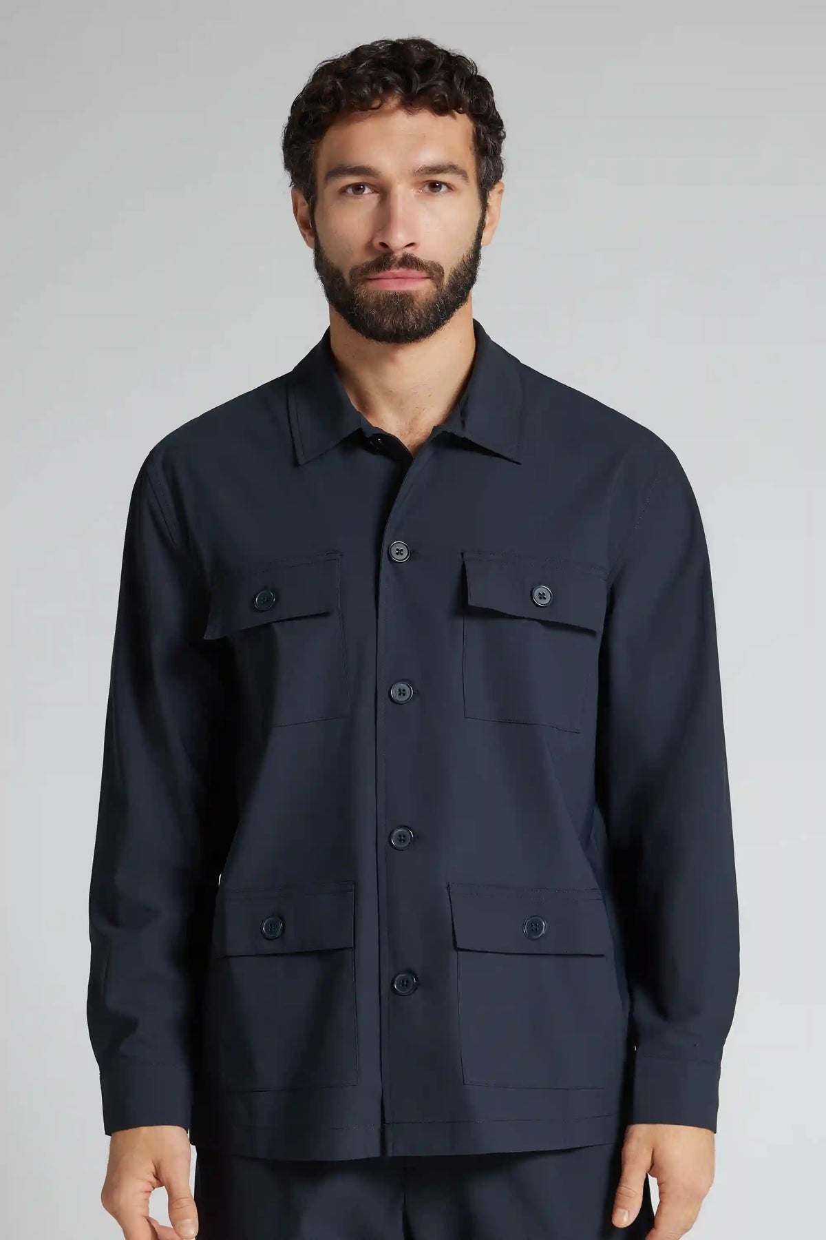 No-Iron Safari Jacket