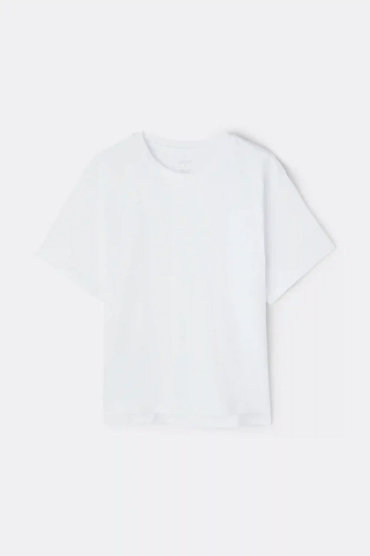 Boxy Fit Short Sleeve Top in Cotton