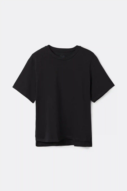 Boxy Fit Short Sleeve Top in Cotton