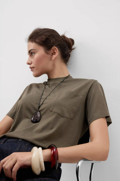 Short Sleeve Pocket T-Shirt in Ultrafresh Cotton