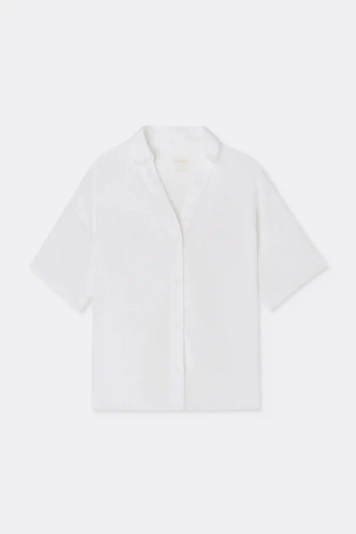 The Pure Linen Short Sleeve Shirt in Linen Fabric
