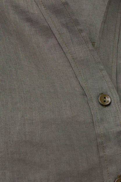 The Pure Linen Short Sleeve Shirt in Linen Fabric