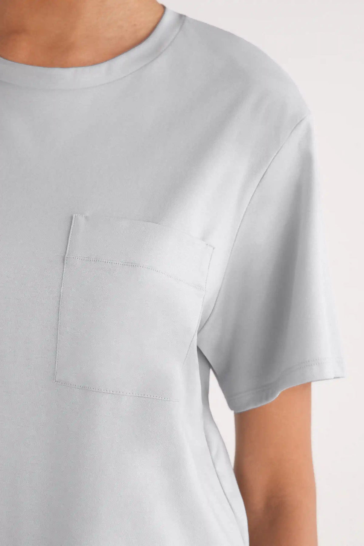 Elevated Cotton Short Sleeve Top