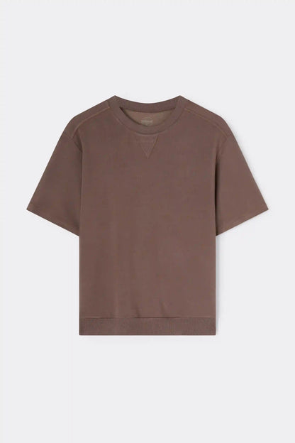 Sporty & Chic Short Sleeve Top in Modal and Cotton