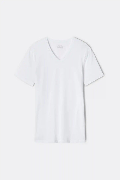 Stretch Superior Cotton V-Neck T-Shirt