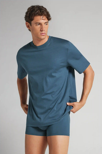 Mercerised Cotton T-Shirt filo Premium