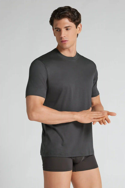 Mercerised Cotton T-Shirt filo Premium