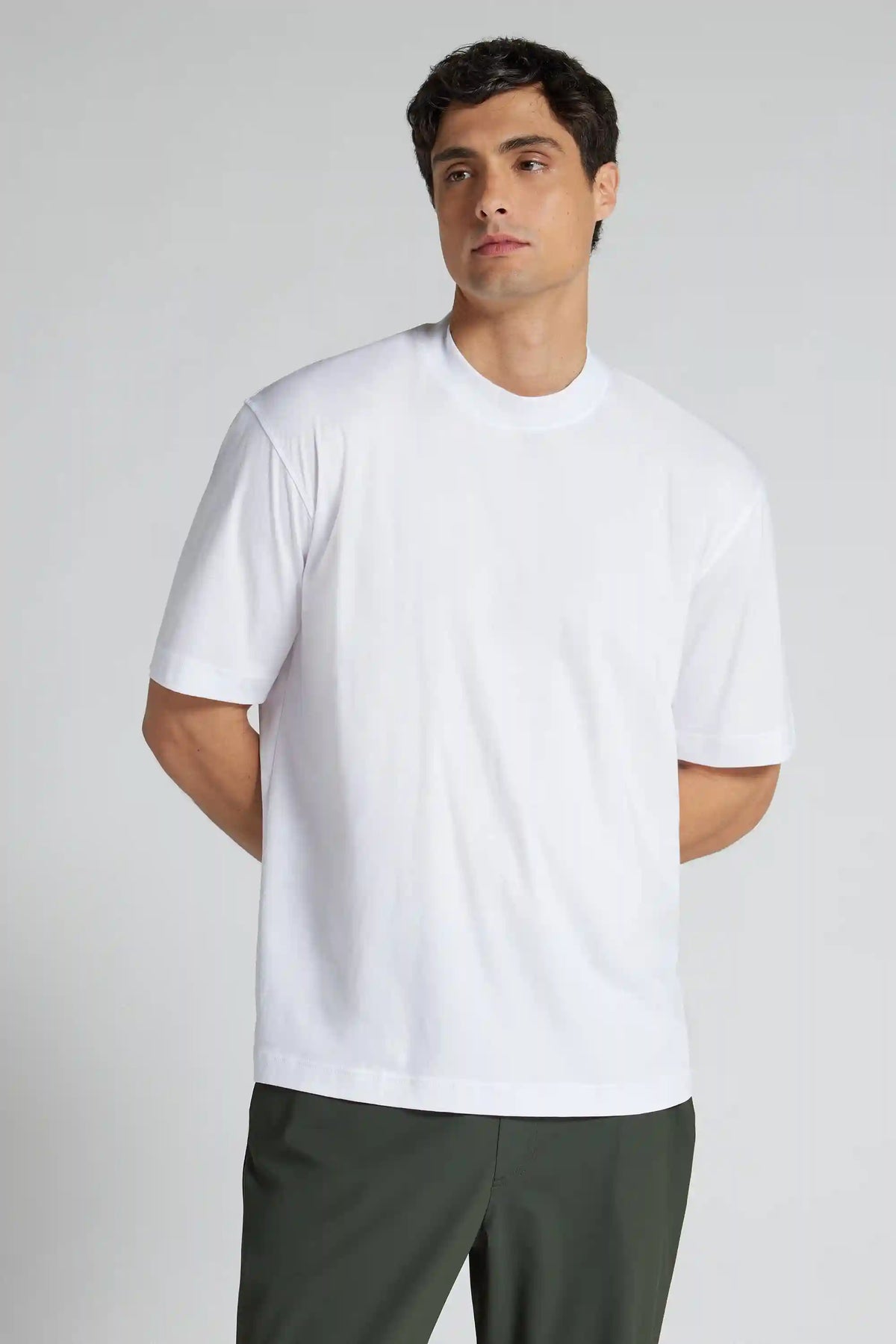 Mercerized Cotton Superlight Oversized T-Shirt filo Premium