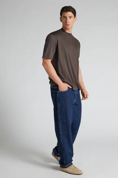 Mercerized Cotton Superlight Oversized T-Shirt filo Premium
