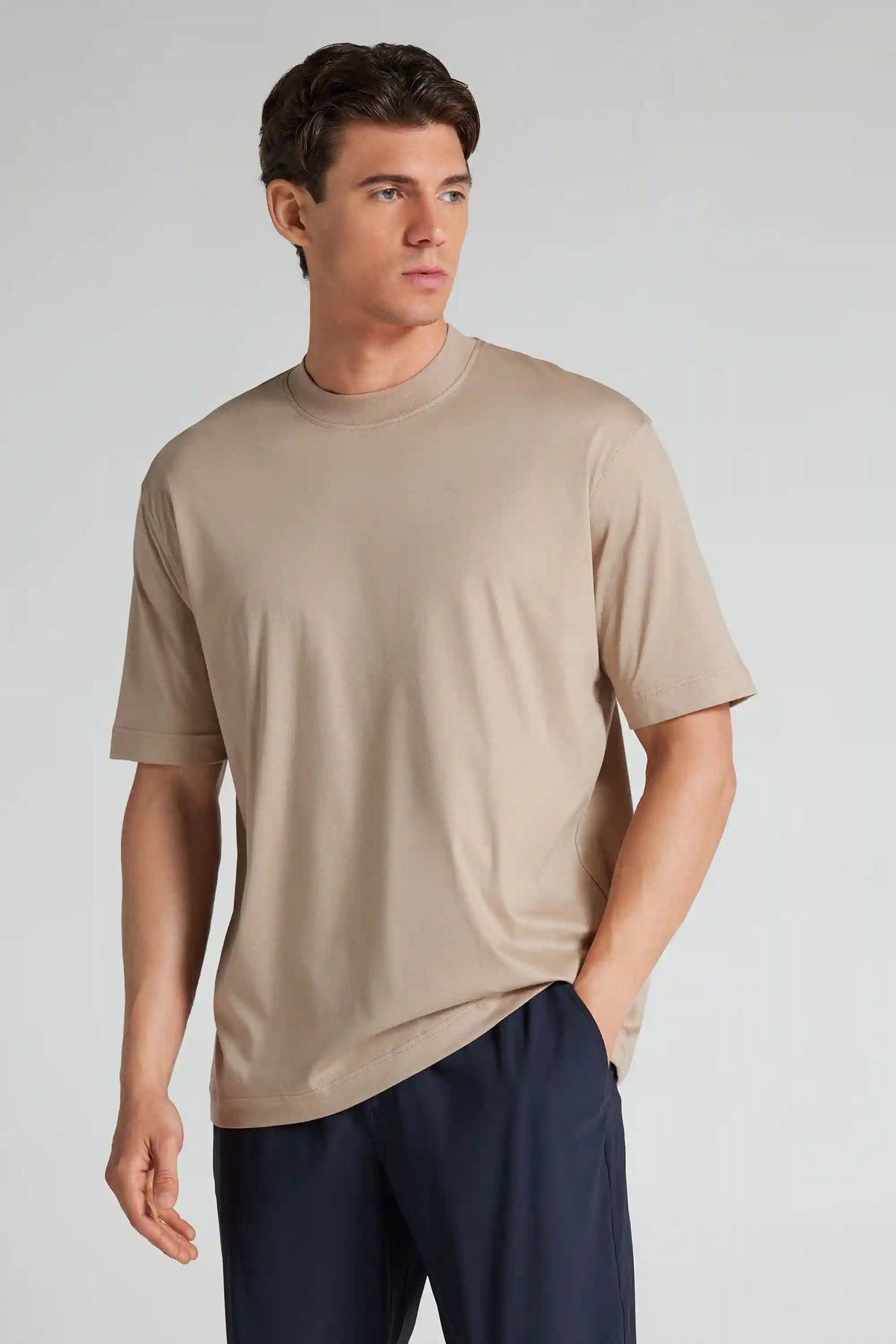 Mercerized Cotton Superlight Oversized T-Shirt filo Premium