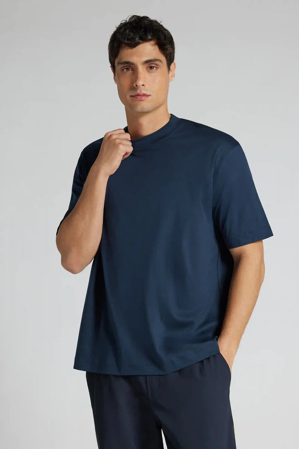 Mercerized Cotton Superlight Oversized T-Shirt filo Premium
