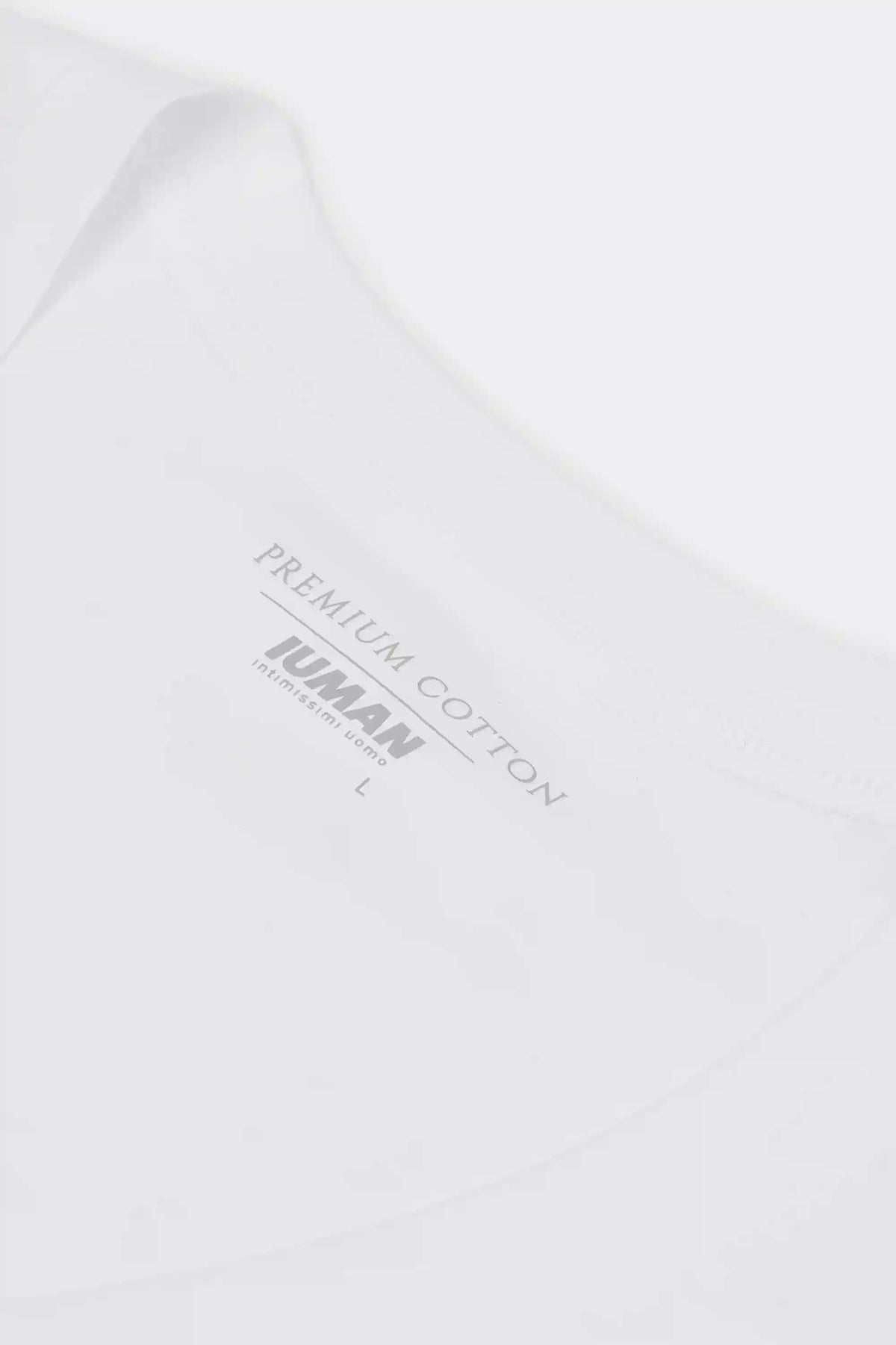 Mercerized Cotton V-Neck T-Shirt filo Premium