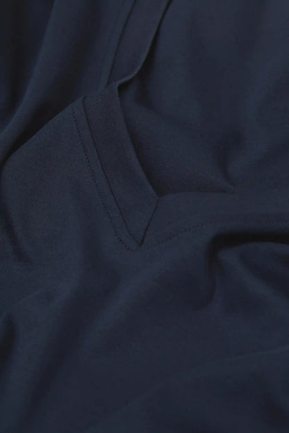 Mercerized Cotton V-Neck T-Shirt filo Premium