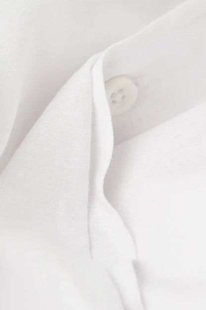 Linen and Cotton Short Sleeve Shirt
