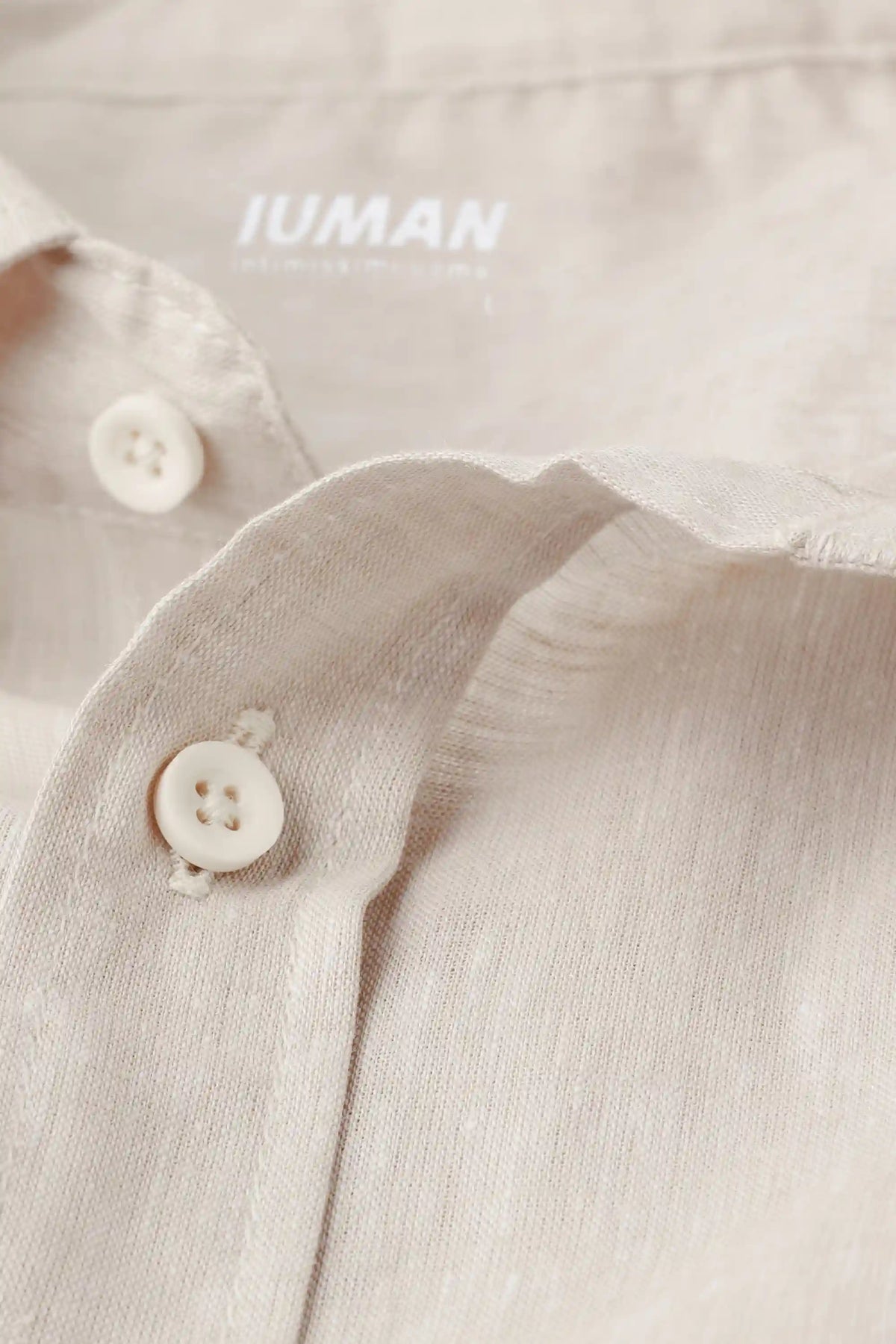 Linen and Cotton Short Sleeve Shirt