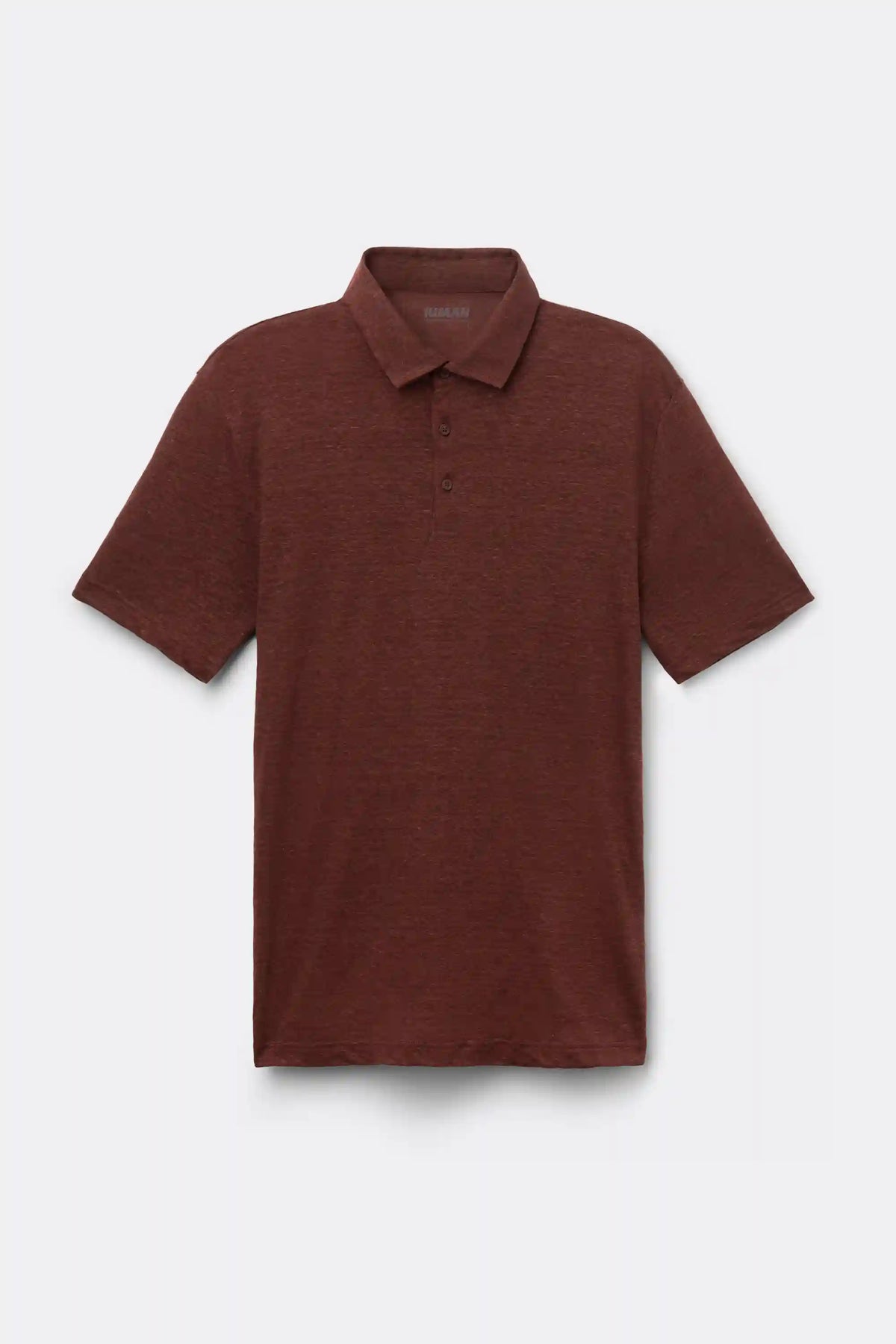 Short Sleeve Linen Polo