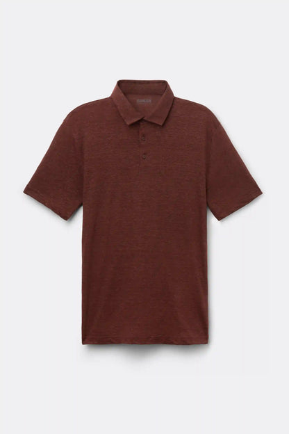 Short Sleeve Linen Polo