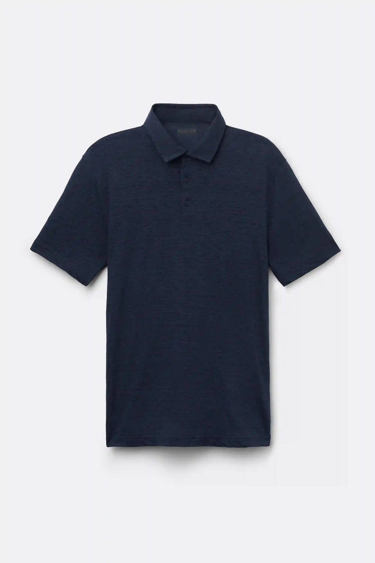 Short Sleeve Linen Polo