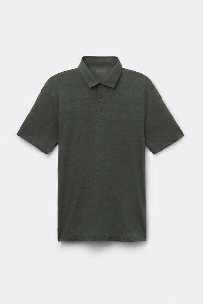 Short Sleeve Linen Polo